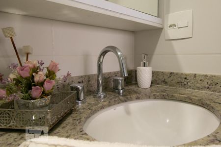 Studio para alugar com 45m², 1 quarto e 1 vagaDetalhe Banheiro 