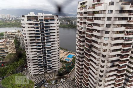 Vista da Sala de apartamento à venda com 3 quartos, 155m² em Barra da Tijuca, Rio de Janeiro