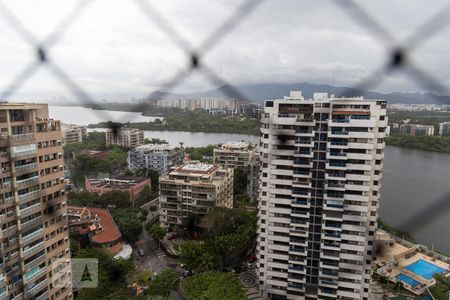 Vista da Sala de apartamento à venda com 3 quartos, 155m² em Barra da Tijuca, Rio de Janeiro