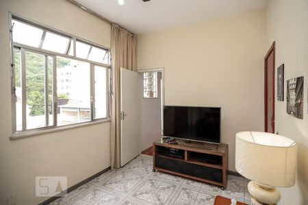Sala de apartamento à venda com 1 quarto, 66m² em Riachuelo, Rio de Janeiro