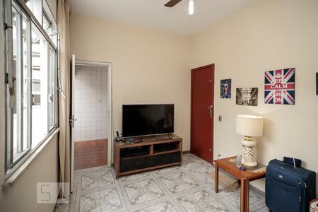 Sala de apartamento para alugar com 1 quarto, 66m² em Riachuelo, Rio de Janeiro