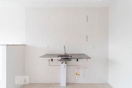 Sala e Cozinha de apartamento à venda com 1 quarto, 28m² em Cambuci, São Paulo