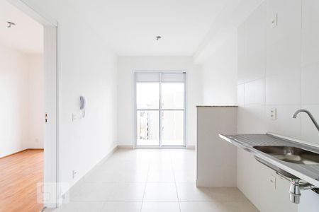 Sala e Cozinha de apartamento à venda com 1 quarto, 28m² em Cambuci, São Paulo