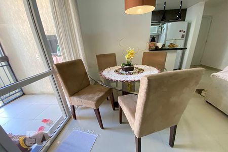 Sala de Jantar de apartamento à venda com 3 quartos, 70m² em Industrial, Novo Hamburgo