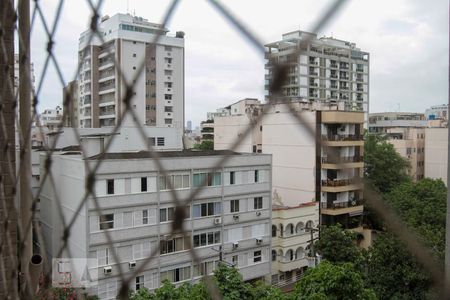 Vista da Sala de apartamento à venda com 4 quartos, 99m² em Jardim Botânico, Rio de Janeiro