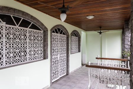 Varanda Sala de casa à venda com 5 quartos, 473m² em Campo Grande, Rio de Janeiro