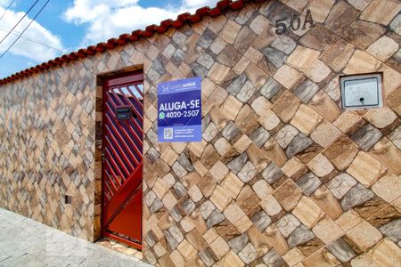 Casa para alugar com 50m², 1 quarto e sem vagaFachada