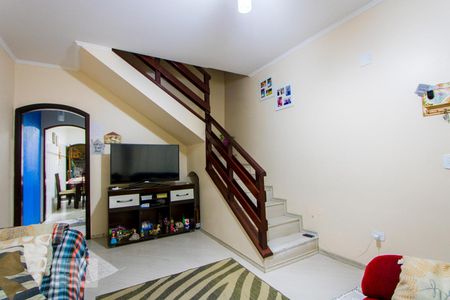 Sala de casa à venda com 3 quartos, 116m² em Parque Erasmo Assunção, Santo André
