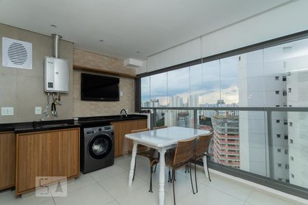 Apartamento à venda com 69m², 1 quarto e 2 vagasVaranda da Sala