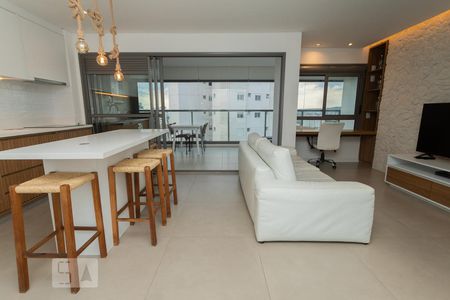 Sala de apartamento à venda com 1 quarto, 69m² em Vila Romana, São Paulo