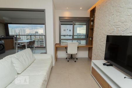 Sala de apartamento à venda com 1 quarto, 69m² em Vila Romana, São Paulo