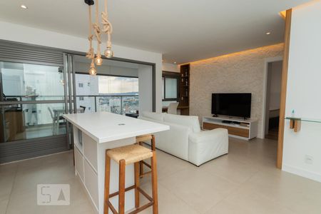 Sala de apartamento à venda com 1 quarto, 69m² em Vila Romana, São Paulo