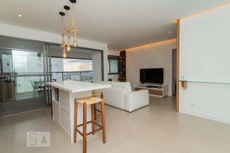 Sala de apartamento à venda com 1 quarto, 69m² em Vila Romana, São Paulo