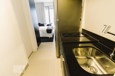 Studio para alugar com 25m², 1 quarto e sem vagaCozinha