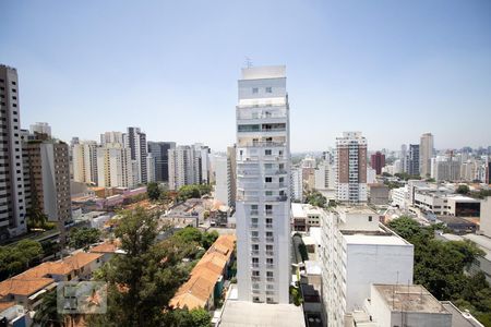 Vista da Varanda  de kitnet/studio para alugar com 1 quarto, 50m² em Pinheiros, São Paulo