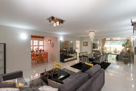 Sala de Estar de casa à venda com 4 quartos, 500m² em Brooklin, São Paulo