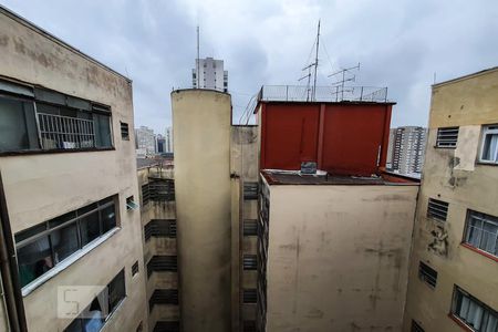 Vista Sala de apartamento à venda com 1 quarto, 44m² em Liberdade, São Paulo