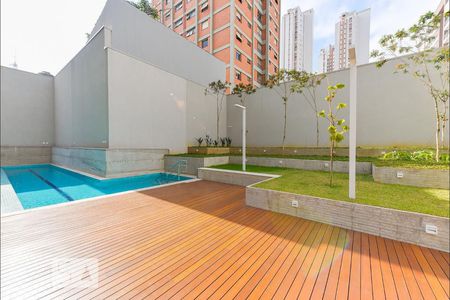 Piscina de apartamento para alugar com 1 quarto, 42m² em Pinheiros, São Paulo