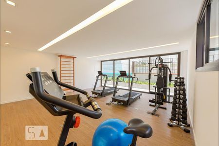 Academia de apartamento para alugar com 1 quarto, 42m² em Pinheiros, São Paulo