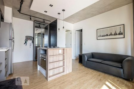 Sala de apartamento para alugar com 1 quarto, 42m² em Pinheiros, São Paulo