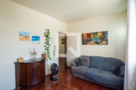 Sala de apartamento à venda com 3 quartos, 120m² em Coração Eucarístico, Belo Horizonte