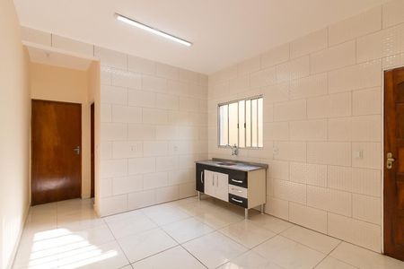 Sala e cozinha de casa para alugar com 1 quarto, 45m² em Jardim São Paulo, Guarulhos