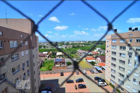 Vista Sala de apartamento à venda com 2 quartos, 54m² em Fátima, Canoas