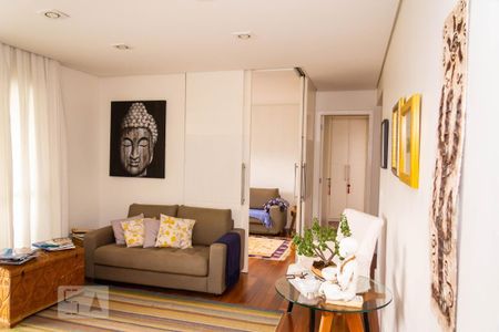 Sala de Estar de apartamento à venda com 3 quartos, 107m² em Vila Lusitânia, São Bernardo do Campo