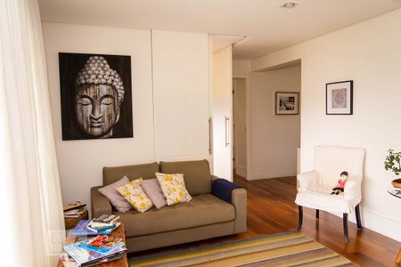 Sala de Estar de apartamento à venda com 3 quartos, 107m² em Vila Lusitânia, São Bernardo do Campo