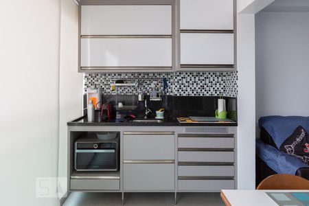Apartamento para alugar com 33m², 1 quarto e 1 vagaSacada / Cozinha