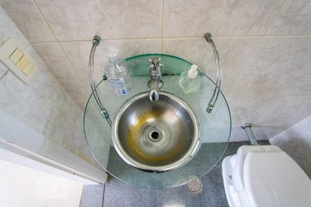 Lavabo de apartamento à venda com 4 quartos, 135m² em Parque das Nações, Santo André