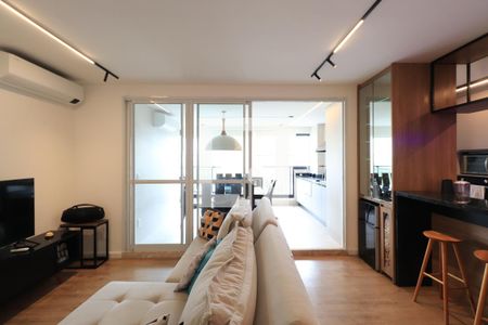 Sala de apartamento para alugar com 3 quartos, 110m² em Parque São Jorge, São Paulo