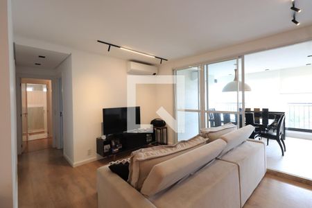 Sala de apartamento para alugar com 3 quartos, 110m² em Parque São Jorge, São Paulo