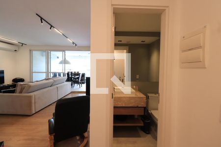 Sala de apartamento para alugar com 3 quartos, 110m² em Parque São Jorge, São Paulo