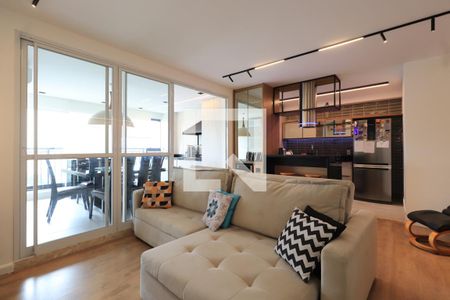 Sala de apartamento para alugar com 3 quartos, 110m² em Parque São Jorge, São Paulo