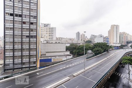 Vista Varanda Quarto de apartamento à venda com 1 quarto, 35m² em Santa Cecília, São Paulo