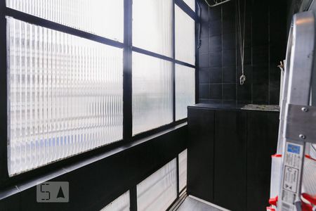 Varanda Quarto de apartamento à venda com 1 quarto, 35m² em Santa Cecília, São Paulo