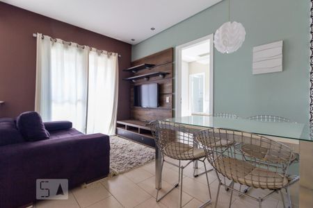 Sala de apartamento para alugar com 1 quarto, 40m² em Bela Vista, São Paulo