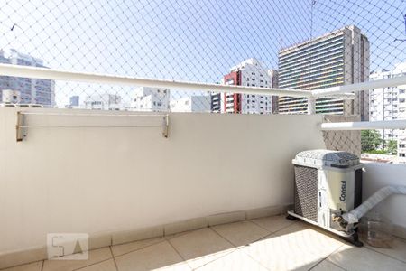 Varanda de apartamento para alugar com 1 quarto, 40m² em Bela Vista, São Paulo
