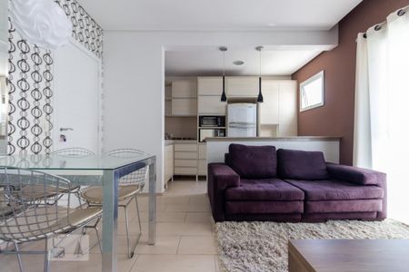 Sala de apartamento para alugar com 1 quarto, 40m² em Bela Vista, São Paulo