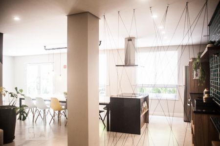 Apartamento para alugar com 28m², 1 quarto e sem vagaÁrea comum - Salão de festas