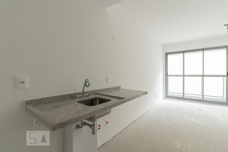 Quarto/Cozinha de apartamento para alugar com 1 quarto, 27m² em Vila Clementino, São Paulo