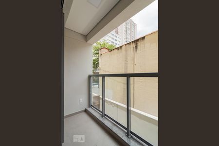Varanda de apartamento à venda com 1 quarto, 27m² em Vila Clementino, São Paulo