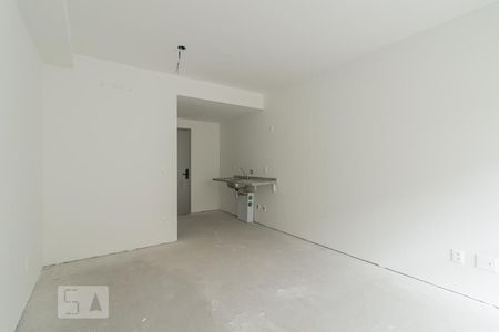 Quarto/Cozinha de apartamento à venda com 1 quarto, 27m² em Vila Clementino, São Paulo