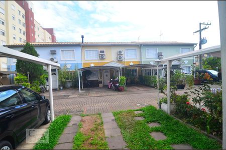 Vista Sala de casa de condomínio à venda com 3 quartos, 78m² em Marechal Rondon, Canoas