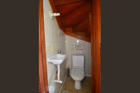 Lavabo de casa de condomínio à venda com 3 quartos, 78m² em Marechal Rondon, Canoas