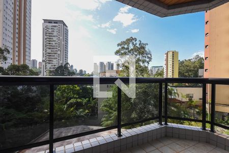 Varanda de apartamento à venda com 3 quartos, 121m² em Vila Andrade, São Paulo