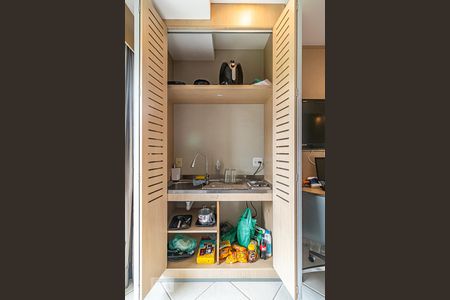 Apartamento à venda com 36m², 1 quarto e 1 vaga Apartamento à venda com 36m², 1 quarto e 1 vagaCozinha