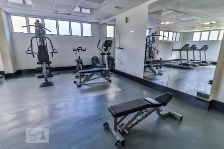 Apartamento à venda com 36m², 1 quarto e 1 vaga Apartamento à venda com 36m², 1 quarto e 1 vagaÁrea comum - Academia