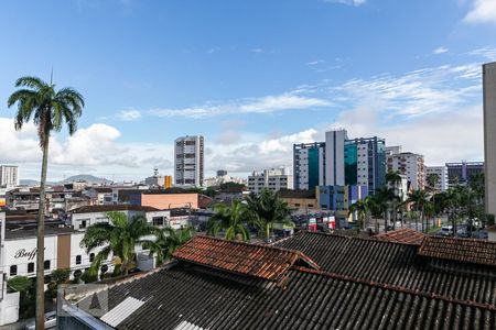 Vista de apartamento para alugar com 2 quartos, 54m² em Gonzaga, Santos